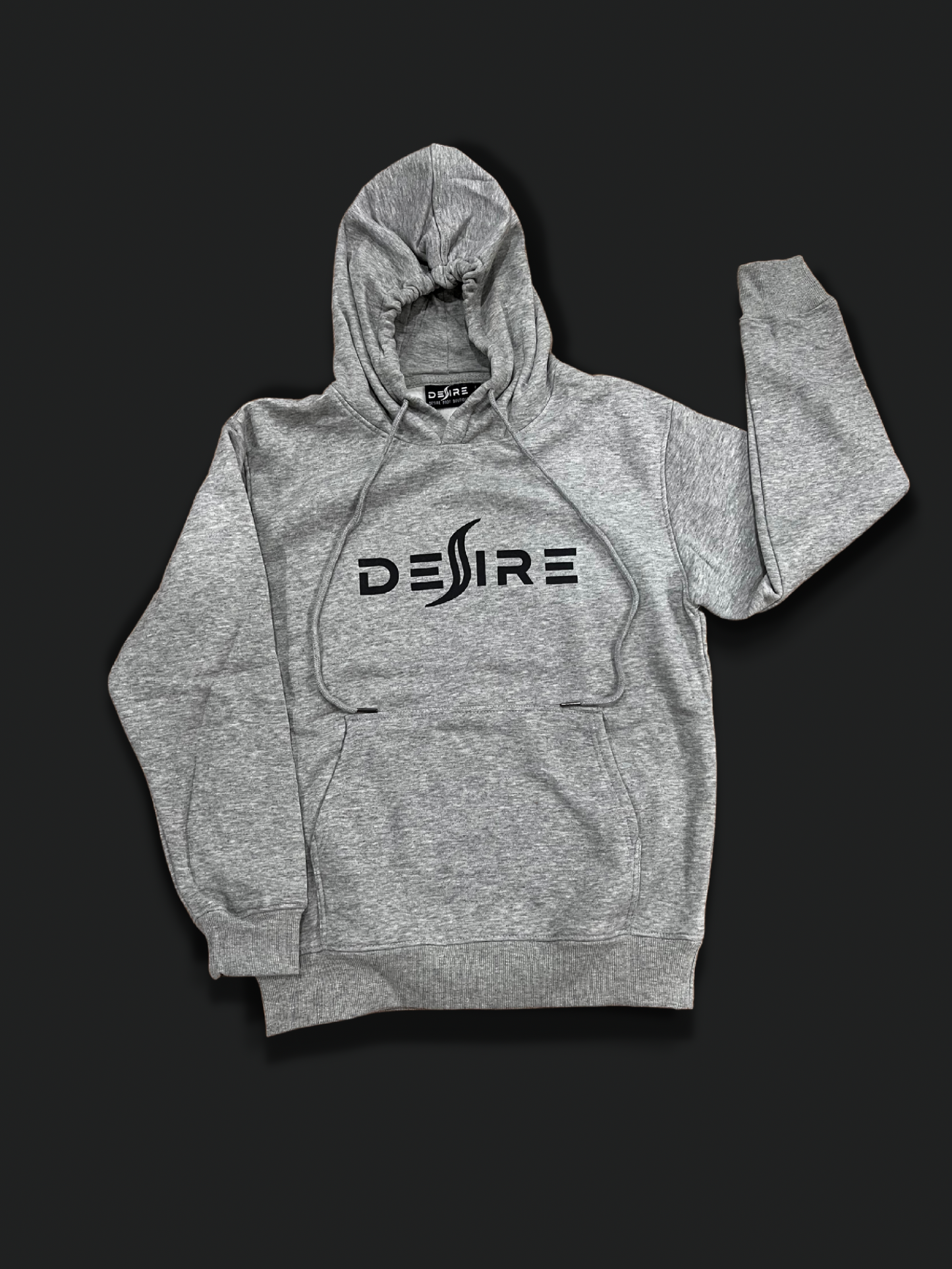 Gray Desire Pullover Hoodie
